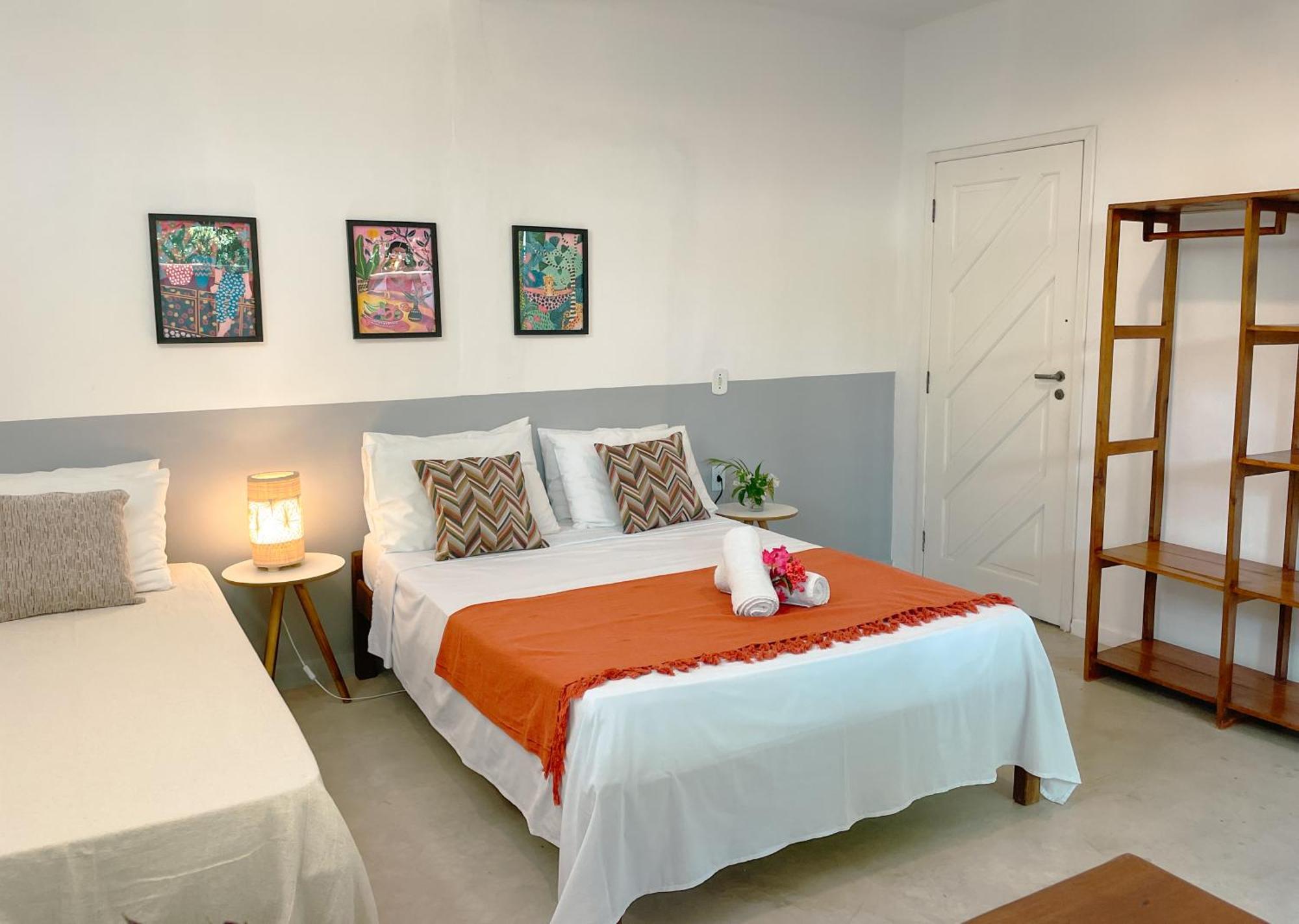 Canto Do Mar - Apartamentos E Casa Com Vista Pro Mar - 쿠무루샤치바 외부 사진