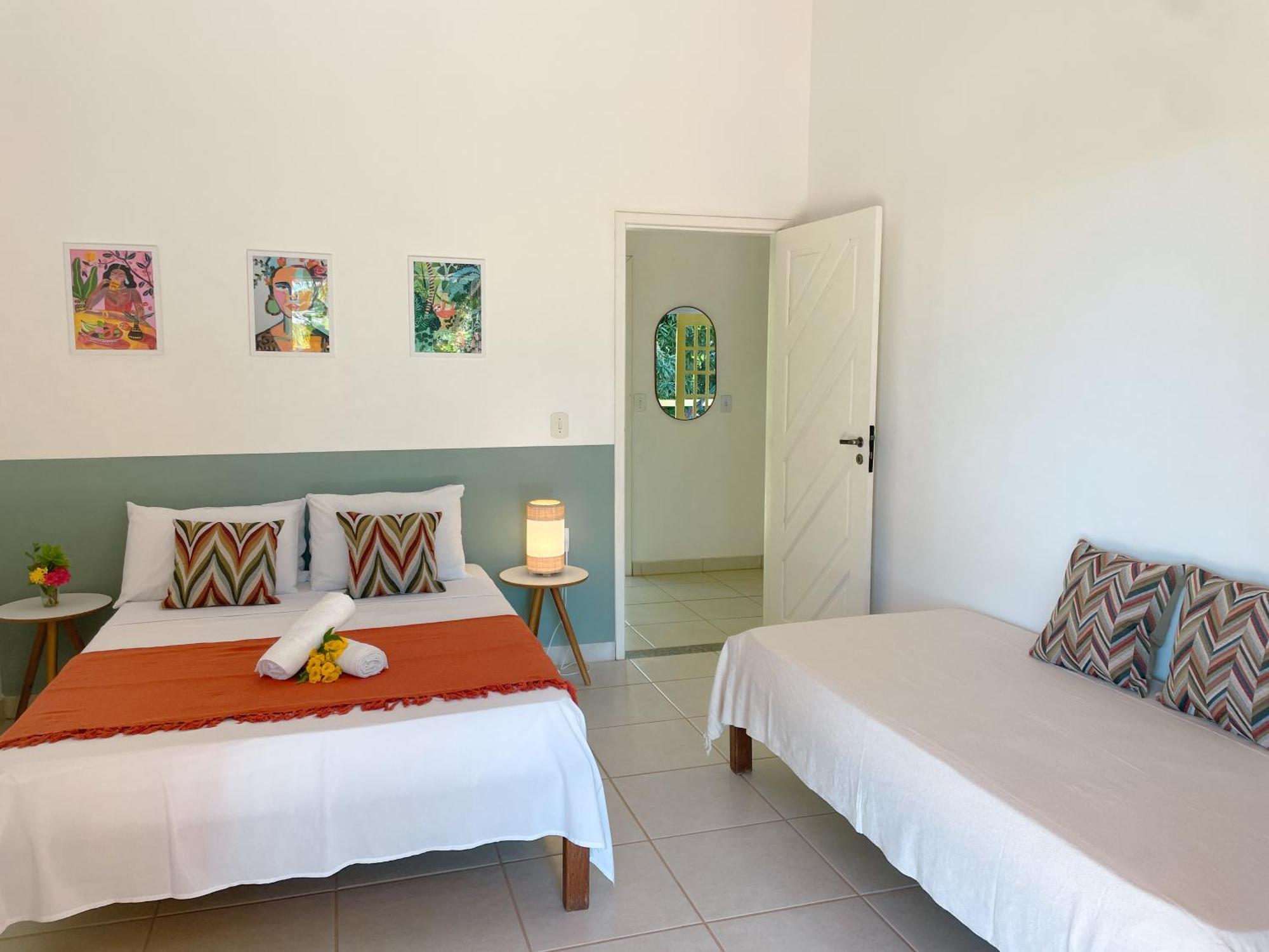 Canto Do Mar - Apartamentos E Casa Com Vista Pro Mar - 쿠무루샤치바 외부 사진