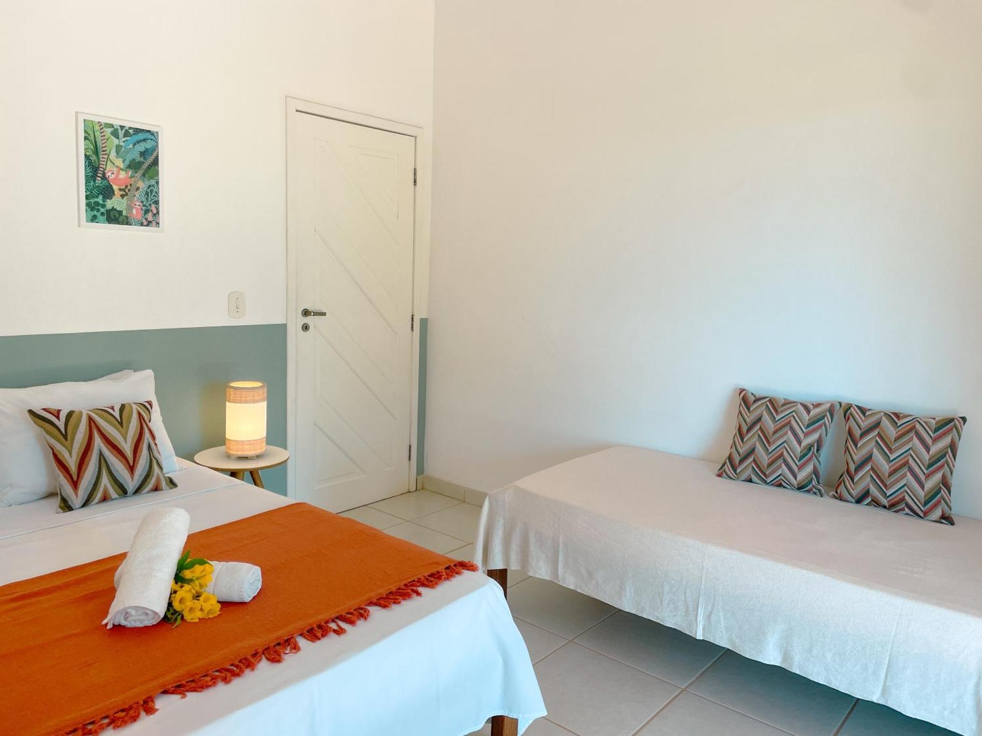 Canto Do Mar - Apartamentos E Casa Com Vista Pro Mar - 쿠무루샤치바 외부 사진